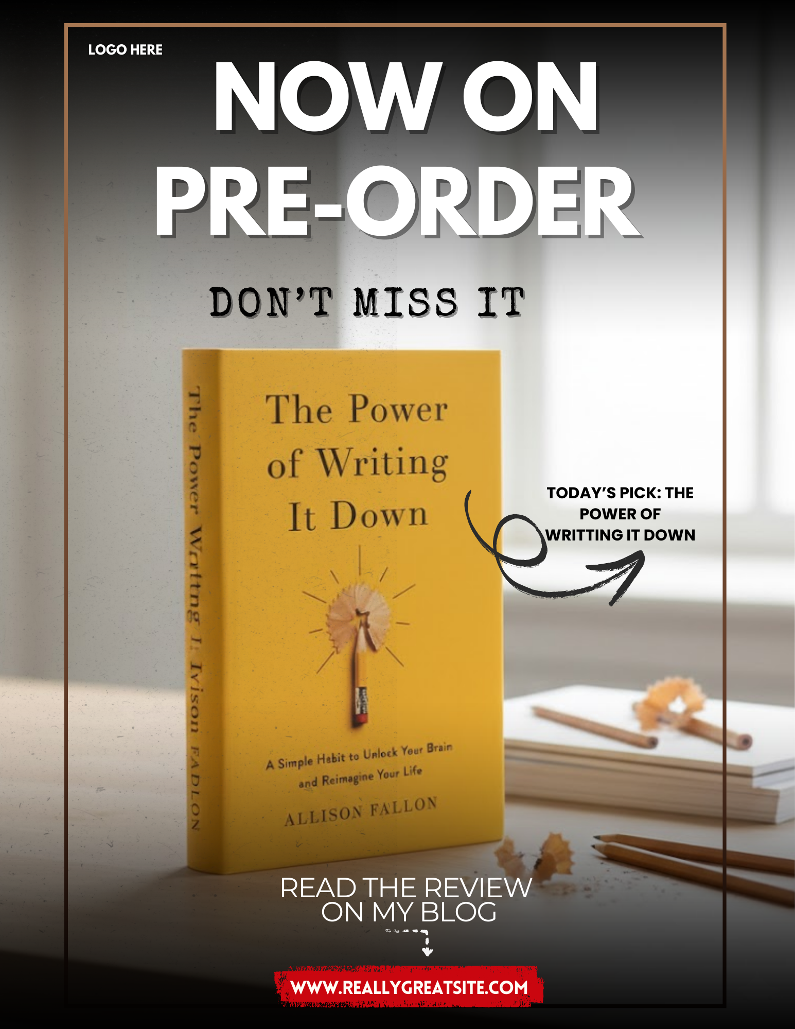 Preorder Flyer Canva Template